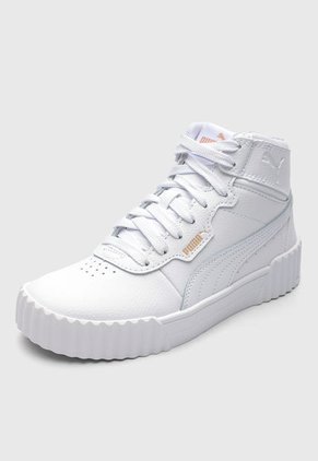 Tenis PUMA Carina 3.0 Mid Blanco
