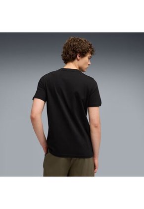 Camisa Deportiva Puma Ferrari Sportswear Shield Negro Hombre