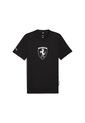 Camisa Deportiva Puma Ferrari Sportswear Shield Negro Hombre de Puma