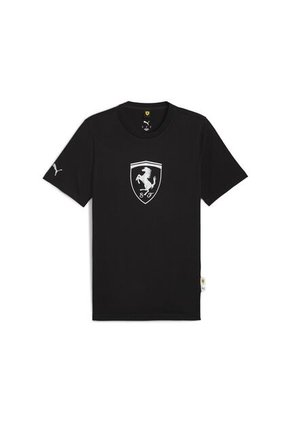 Camisa Deportiva Puma Ferrari Sportswear Shield Negro Hombre