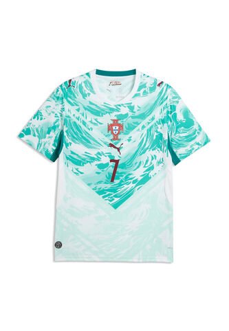 Camisa Deportiva Puma Original Fpf Away Ronaldo Azul Hombre Puma