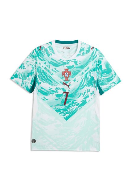 Camisa Deportiva Puma Original Fpf Away Ronaldo Azul Hombre