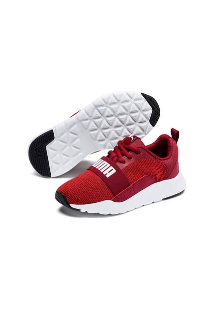 tenis puma tintos