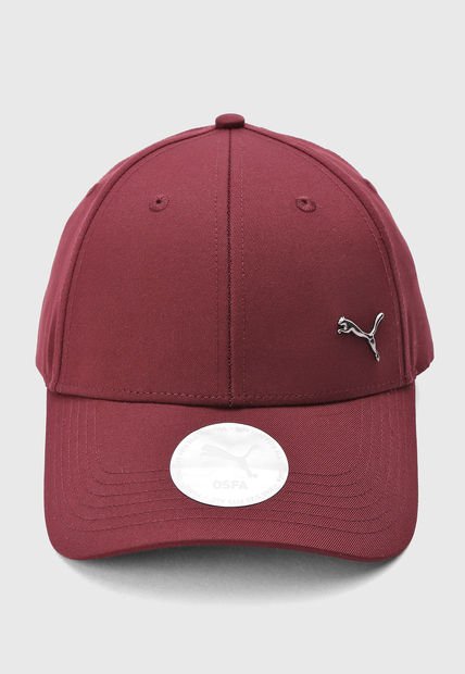 Gorra PUMA Essentials Metal Vinotinto