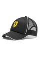 Gorra Negra Puma Scuderia Ferrari Fanwear Trucker 022529-02 de Puma
