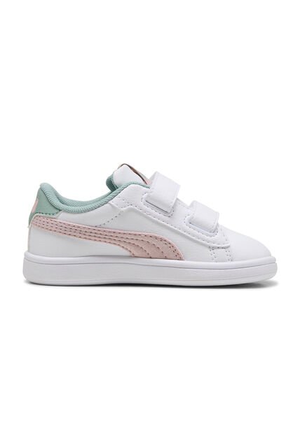 Tenis Deportivos Puma Original Smash 3 Girly V Blanco Niños