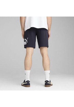 Short Puma Original Essential Big No 1 Logo Azul Para Hombre