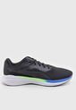 Tenis Running Negro-Verde Neón-Azul PUMA Transport de Puma
