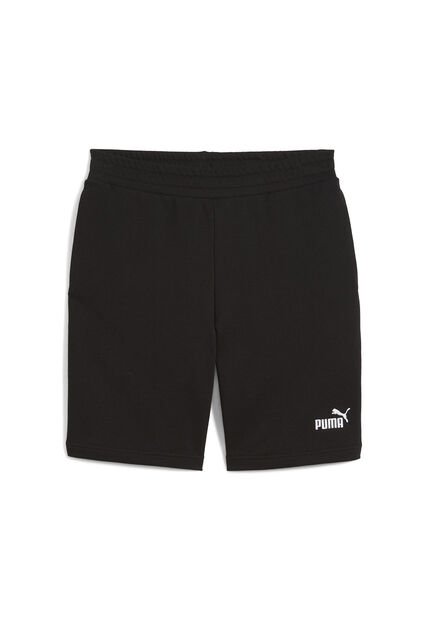 Short Deportivo Marca Puma Logo Slim Original Negro Hombre