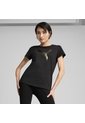 Tshirt Puma Original Essential Metallic Tee Negro Para Mujer de Puma