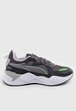 Tenis Lifestyle Gris-Blanco-Verde PUMA RS-X 3D de Puma