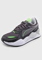 Tenis Lifestyle Gris-Blanco-Verde PUMA RS-X 3D de Puma