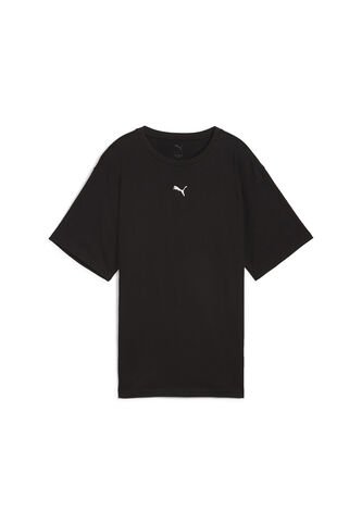 Camisa Deportiva Puma Original Ess Logo Relaxed Negro Mujer Puma