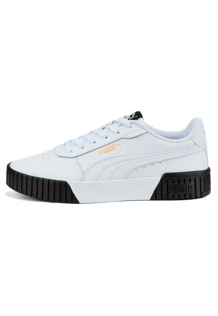 Tenis Puma Team Gold Mujer-Blanco