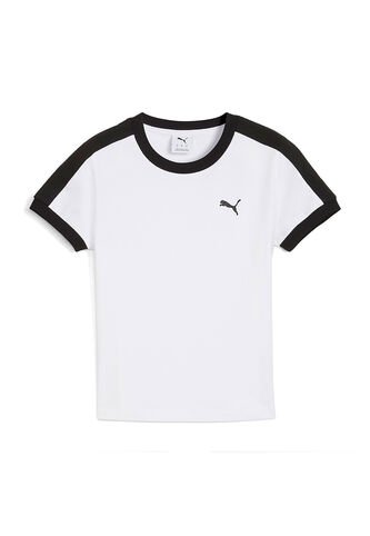 Camisas Deportivas Puma Originales T7 Slim Blanco Para Mujer Puma