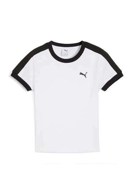 Camisas Deportivas Puma Originales T7 Slim Blanco Para Mujer
