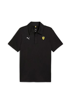 Camisas Tipo Polo Puma Ferrari Cloudspun Negro Para Hombre