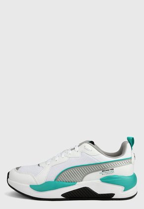 Tenis Lifestyle Blanco-Verde-Plateado Puma Mapm X-Ray