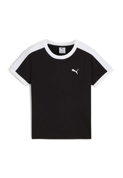 Camisas Deportivas Puma Originales T7 Slim Negro Para Mujer