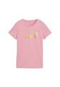 Camisa Deportiva Puma Ess Metallic No 1 Logo Rosa Para Mujer de Puma