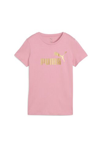 Camisa Deportiva Puma Ess Metallic No 1 Logo Rosa Para Mujer Puma