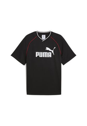Camisa Deportiva Puma Ess Football Jersey Negro Para Hombre Puma