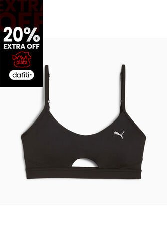 Top Bra Ultrabare Sculpting Marca Puma Original Negro Mujer Puma
