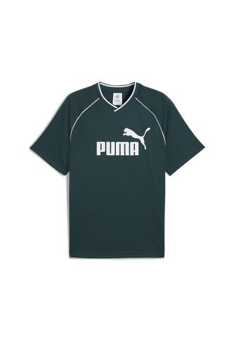 Camisa Deportiva Puma Ess Football Jersey Verde Para Hombre Puma