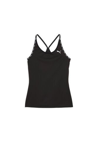 Camisa Deportiva Puma Original Strong Tank Negro Para Mujer Puma