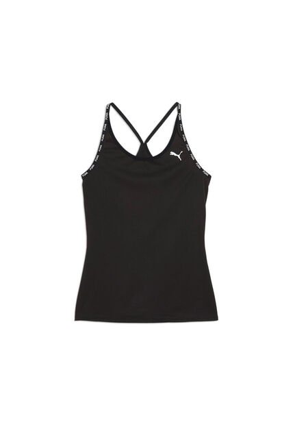 Camisa Deportiva Puma Original Strong Tank Negro Para Mujer