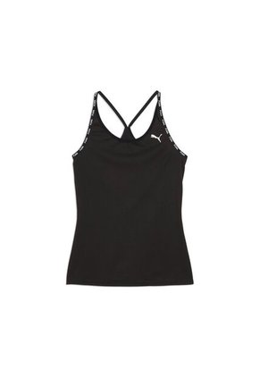 Camisa Deportiva Puma Original Strong Tank Negro Para Mujer