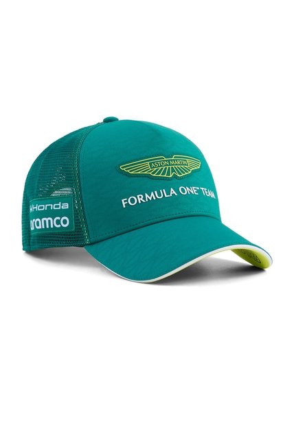 Gorra Deportiva Puma Original Amf1 Replica Verde Para Hombre