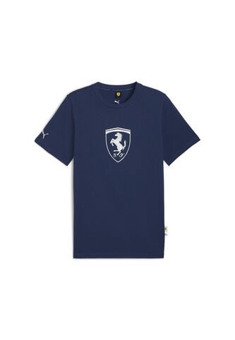 Camisa Deportiva Puma Ferrari Tonal Shield Azul Para Hombre Puma
