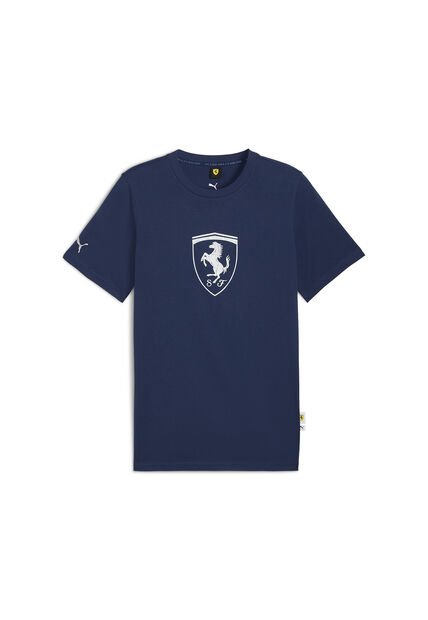 Camisa Deportiva Puma Ferrari Tonal Shield Azul Para Hombre