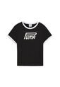 Camisa Deportiva Puma Future Archive Graphic Slim Negro Dama de Puma