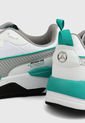 Tenis Lifestyle Blanco-Verde-Plateado Puma Mapm X-Ray de Puma
