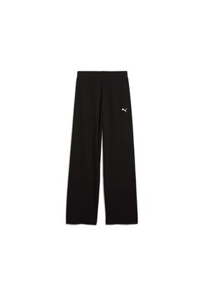 Pantalon Marca Puma Elevated High-Waist Original Negro Mujer