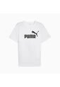 Tshirt Camisa Marca Puma Ess Logo Tee Original Blanco Hombre de Puma