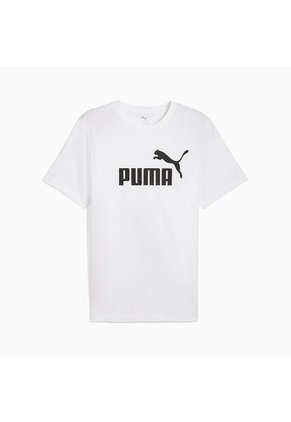 Tshirt Camisa Marca Puma Ess Logo Tee Original Blanco Hombre