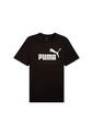 Tshirt Camisa Marca Puma Ess Logo Tee Original Negro Hombre de Puma