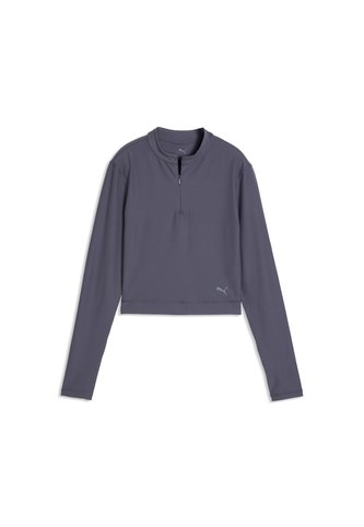 Hoodie Puma Originales Cloudspun Zip Ls Azul Para Mujer Puma