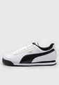 Tenis Lifestyle Blanco-Negro-Dorado Puma Roma Basic de Puma