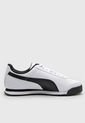 Tenis Lifestyle Blanco-Negro-Dorado Puma Roma Basic de Puma