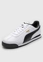 Tenis Lifestyle Blanco-Negro-Dorado Puma Roma Basic de Puma