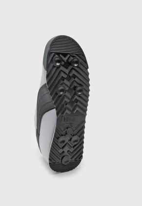 Tenis Lifestyle Blanco-Negro-Dorado Puma Roma Basic
