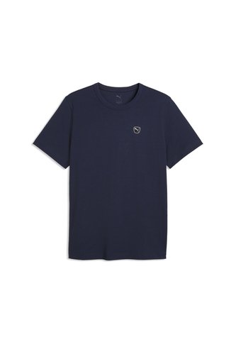 Tshirt Puma Original Ess Elevated Tee Azul Para Hombre Puma