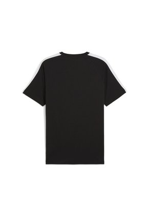 Tshirt Puma Original T7 Manga Corta Logo Negro Para Hombre