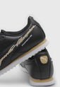 Tenis Lifestyle Negro-Dorado-Blanco PUMA PL Roma de Puma