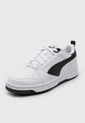 Tenis Lifestyle Blanco-Negro Puma Rebound v6 Low de Puma
