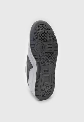 Tenis Lifestyle Blanco-Negro Puma Rebound v6 Low